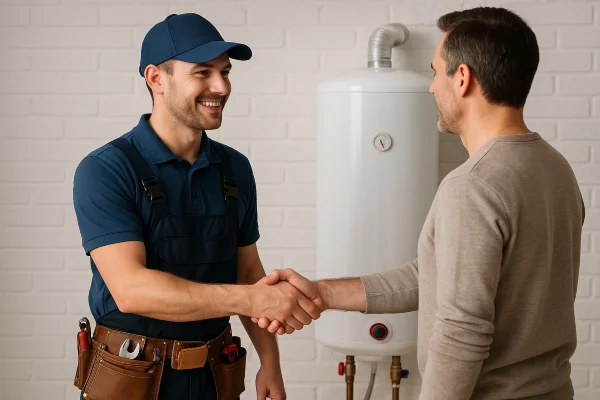 a backflow prevention system from The Leander Plumber - Company in Leander, TX - Toilet installation